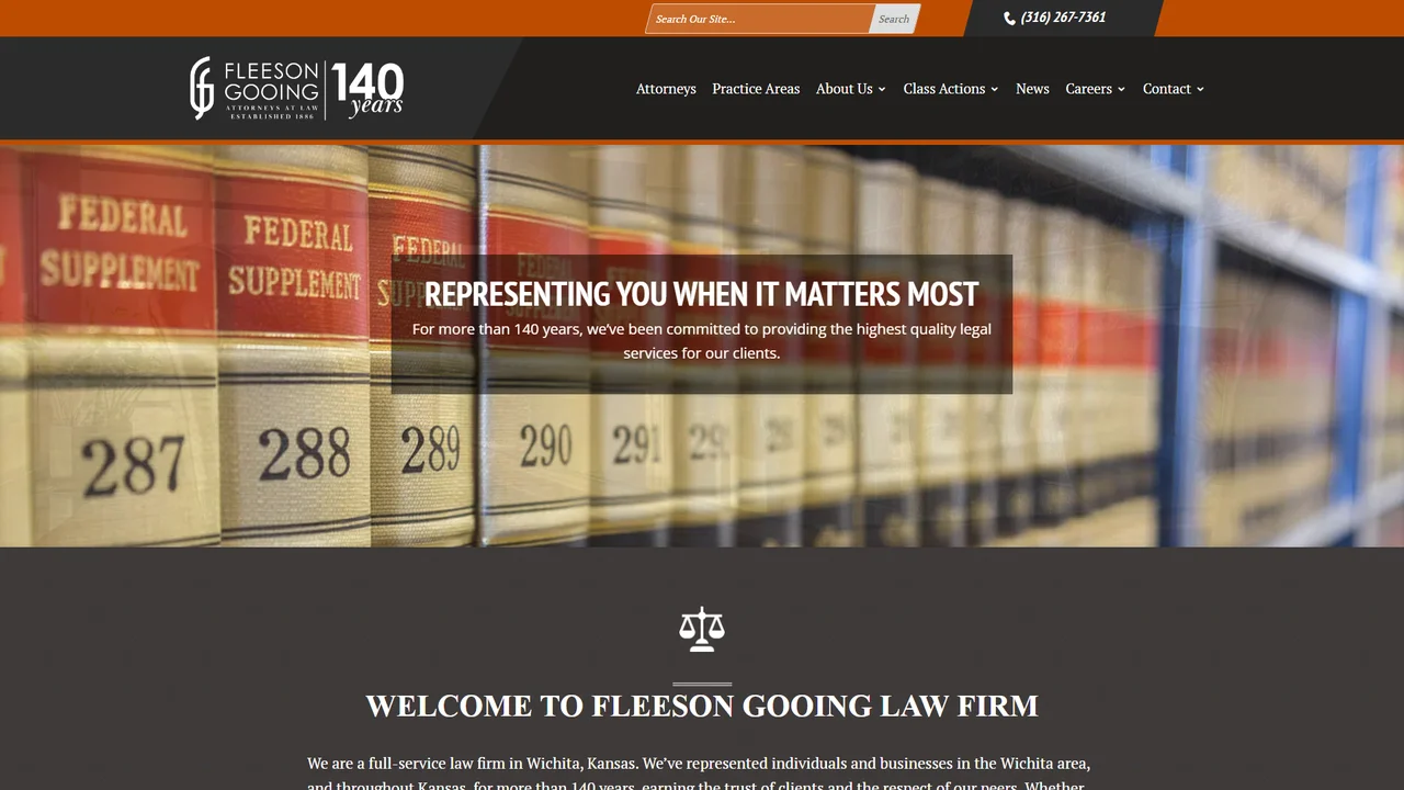 Fleeson Gooing Coulson & Kitch, L.L.C. - Wichita, KS office in Wichita, Kansas