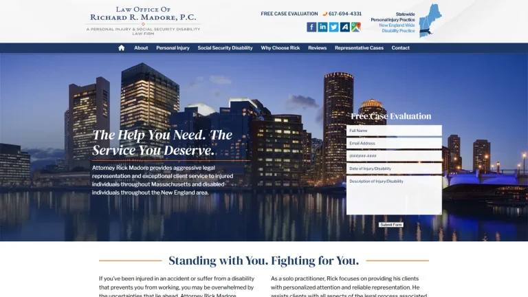 Law Office of Richard R. Madore, P.C. - Boston, MA - Attorney in Boston