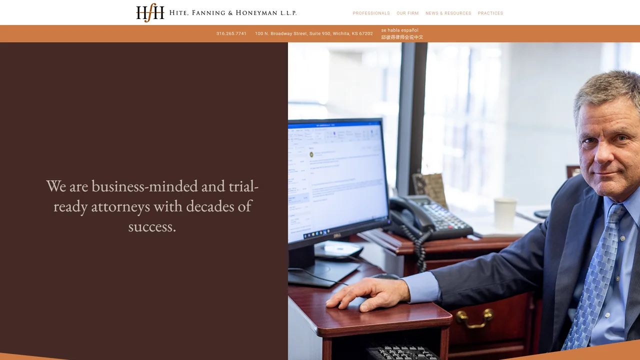 Hite, Fanning and Honeyman LLP - Wichita, KS office in Wichita, Kansas