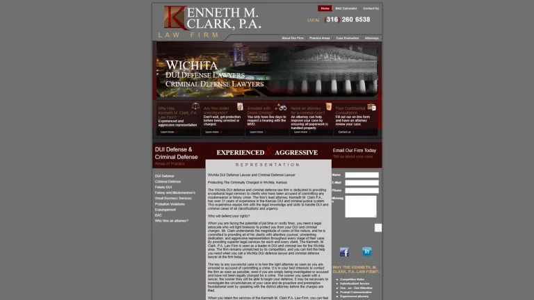 Kenneth M. Clark, P.A. - Wichita, KS - Attorney in Wichita