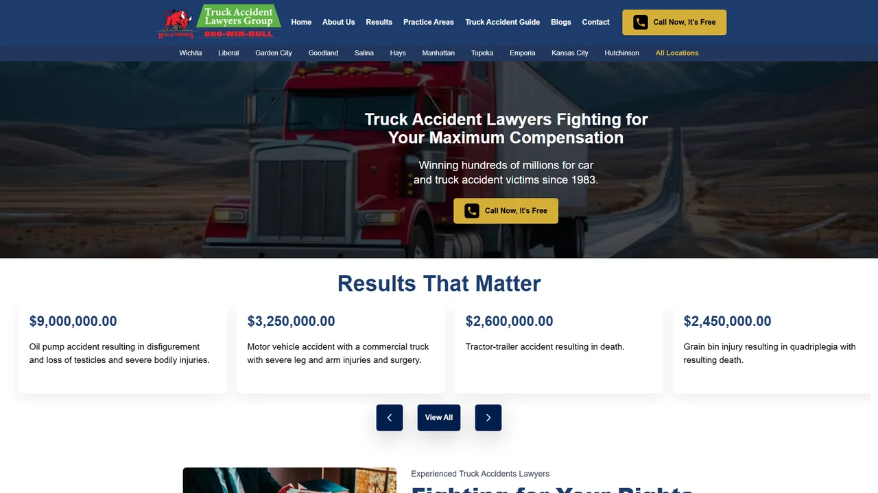 Truck Accident Lawyers Group - Wichita, KS office in Wichita, Kansas