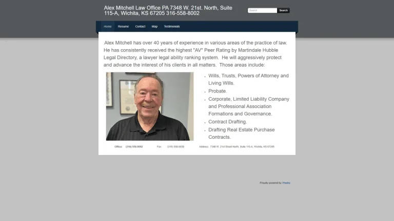 Alex Mitchell Law Office - Wichita, KS - Attorney in Wichita