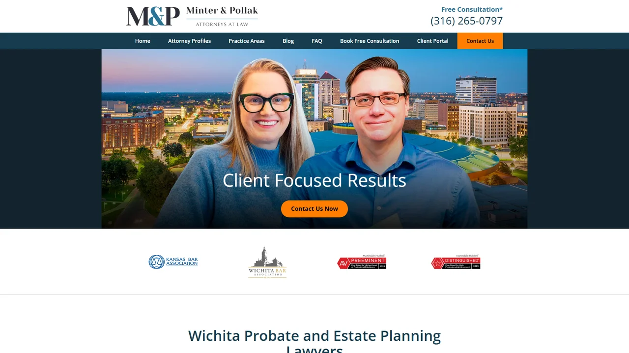 Minter and Pollak, LC - Wichita, KS office in Wichita, Kansas