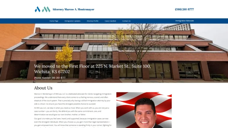 Marcos A. Montemayor Attorney at Law - Wichita, KS - Attorney in Wichita