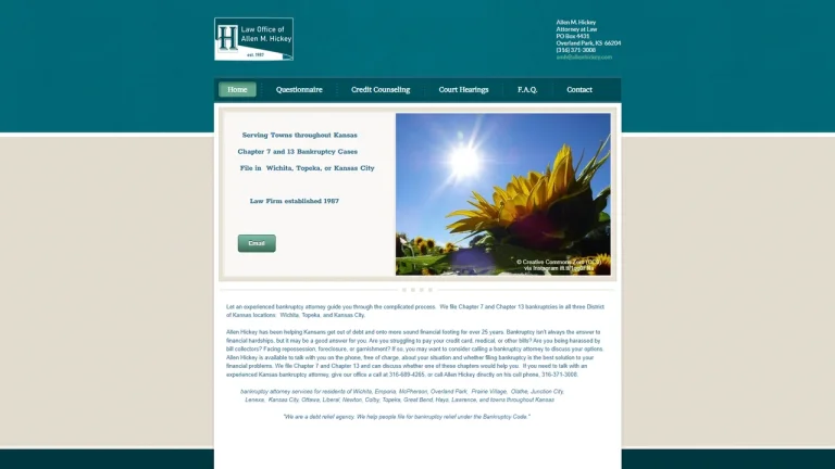 Allen Hickey - Wichita, KS - Attorney in Wichita