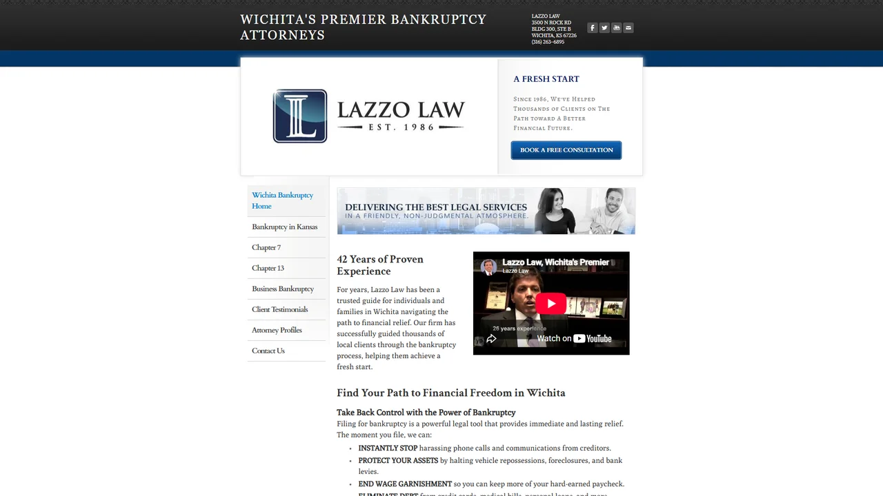 Lazzo Law - Wichita, KS office in Wichita, Kansas