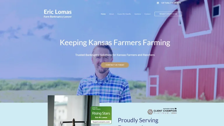 Eric W. Lomas, Bankruptcy Attorney - Wichita, KS - Attorney in Wichita