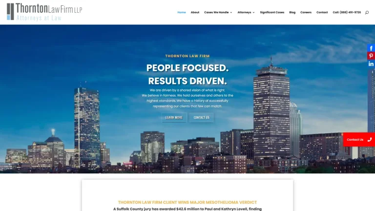 Thornton Law Firm LLP - Boston, MA - Attorney in Boston
