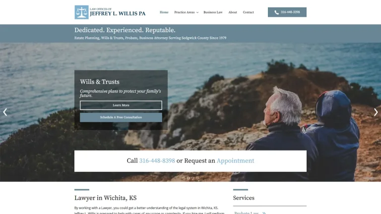 Jeffrey L. Willis PA - Wichita, KS - Attorney in Wichita