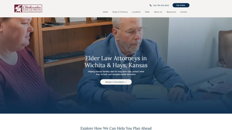 Clinkscales Elder Law Practice, P.A. - Wichita, KS - Attorney in Wichita
