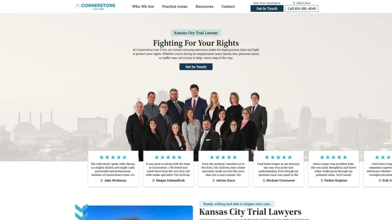 Cornerstone Law Firm - Kansas City, MO - Attorney in Kansas City, MO