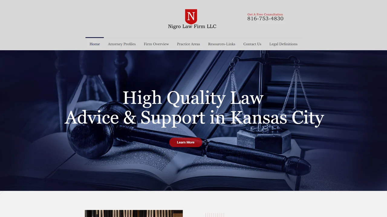 Nigro Law Firm, LLC - Kansas City, MO office in Kansas City, MO, Missouri