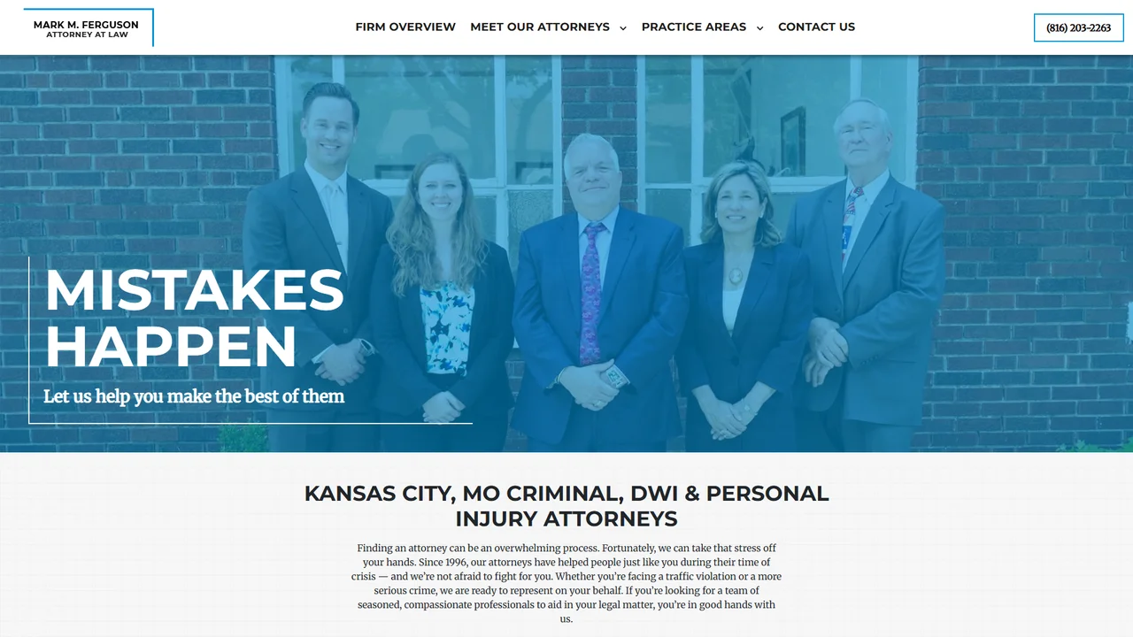 Mark M. Ferguson Attorney At Law - Kansas City, MO office in Kansas City, MO, Missouri