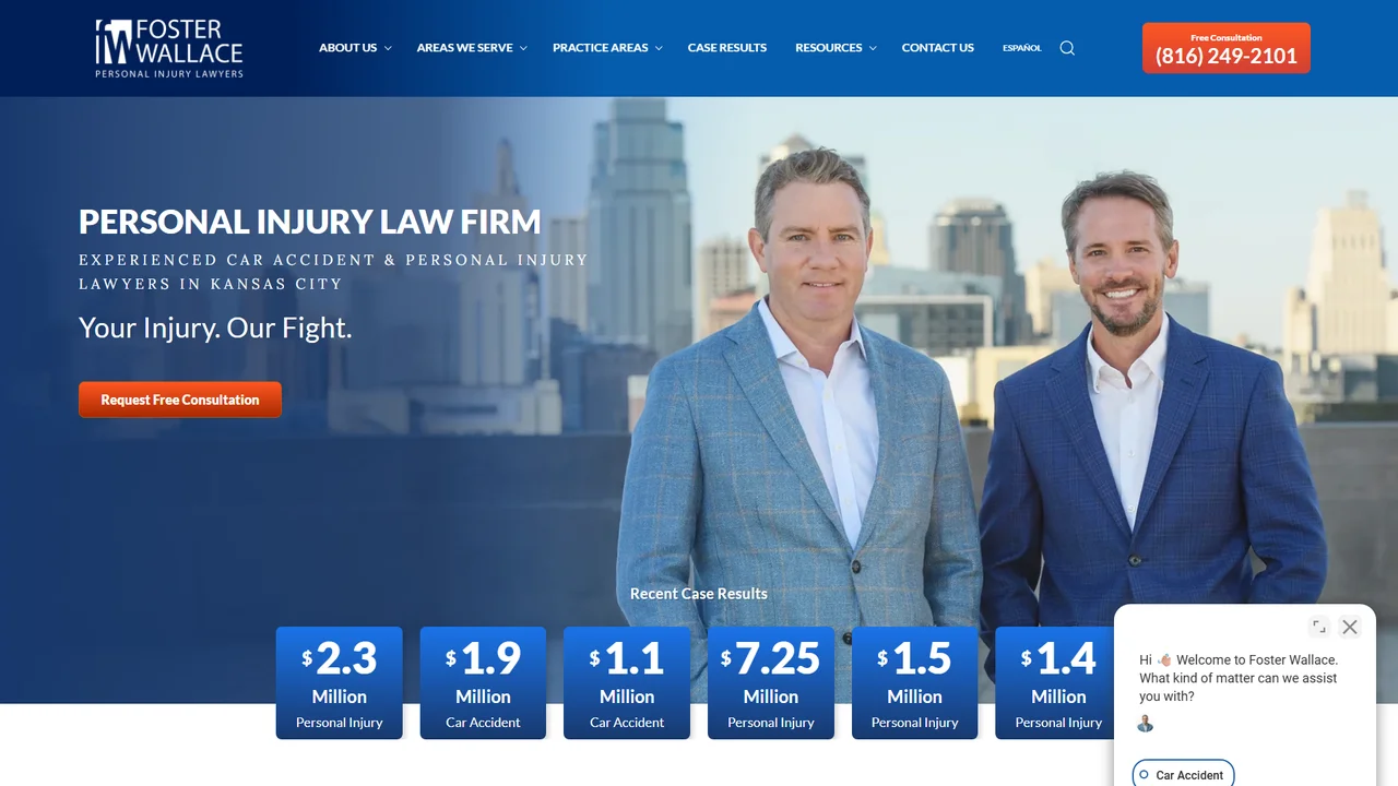 Foster Wallace Personal Injury Lawyers - Kansas City, MO office in Kansas City, MO, Missouri