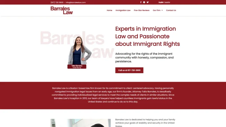Barrales Law Massachusetts Immigration Attorneys - Boston, MA - Attorney in Boston