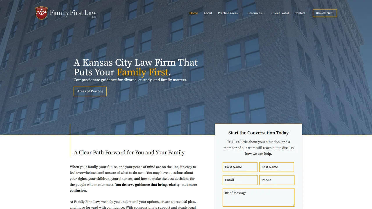 Family First Law LLC - Kansas City, MO office in Kansas City, MO, Missouri