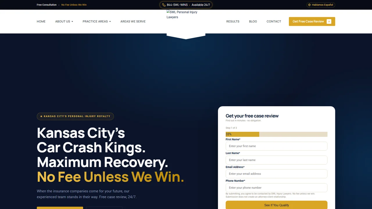 SWL Personal Injury Lawyers - Kansas City, MO office in Kansas City, MO, Missouri