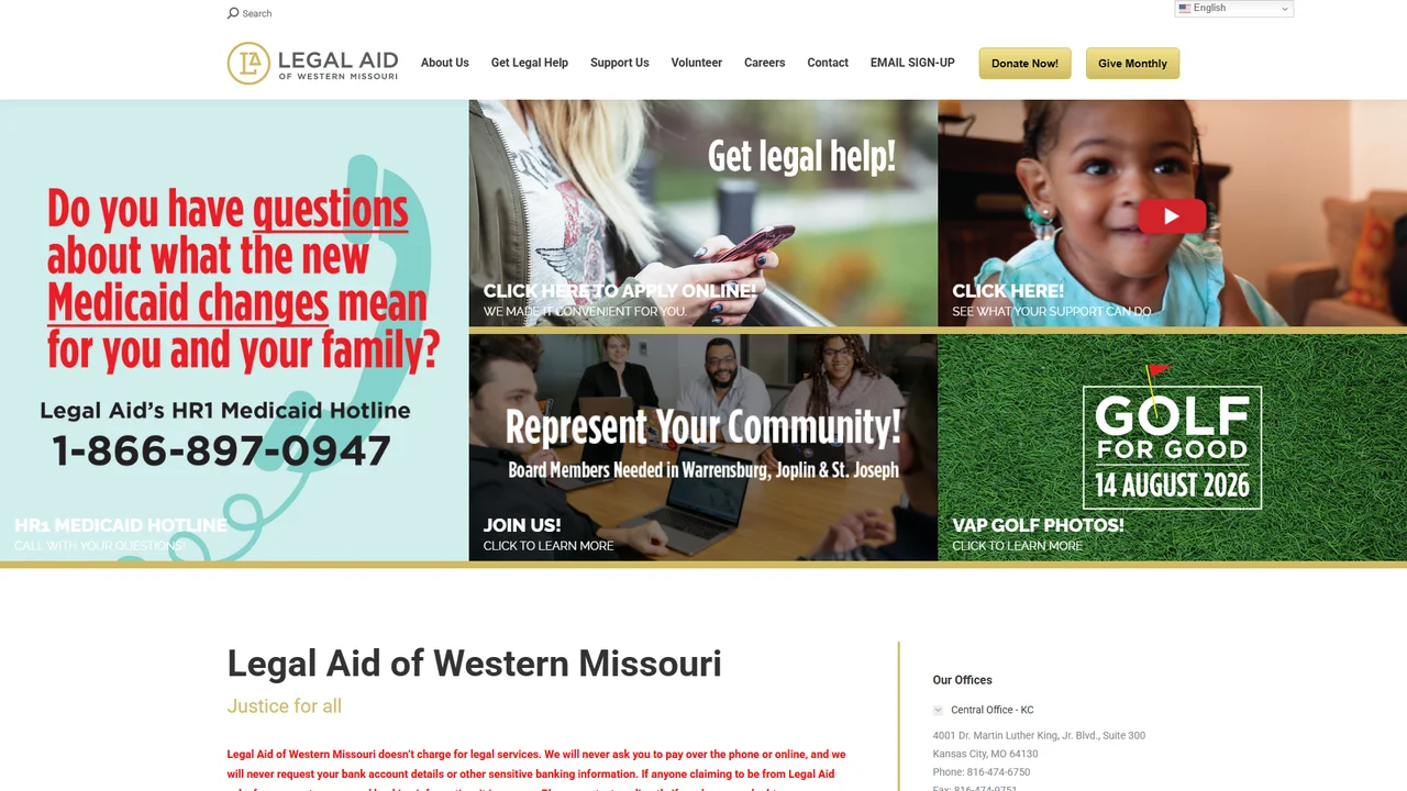 Legal Aid of Western Missouri - Kansas City, MO office in Kansas City, MO, Missouri