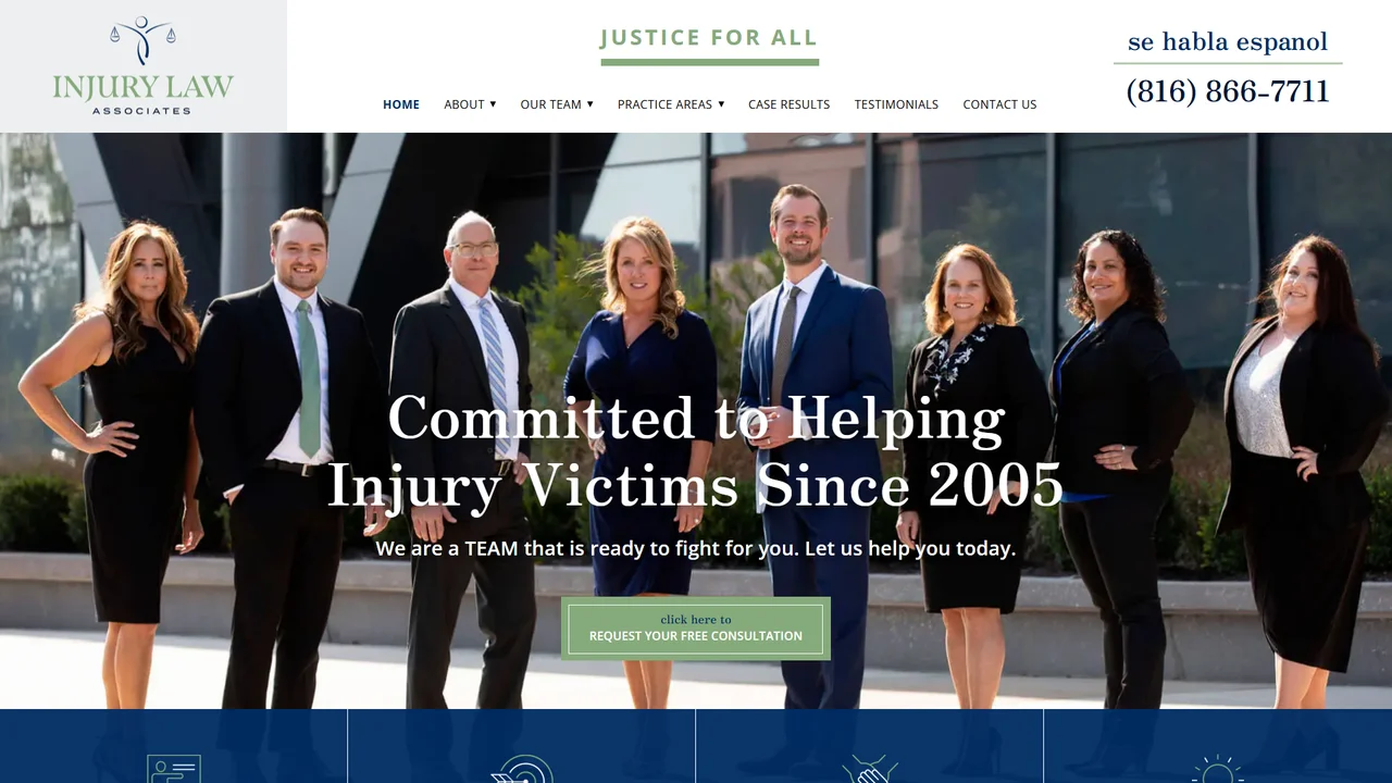 Injury Law Associates - Kansas City, MO office in Kansas City, MO, Missouri