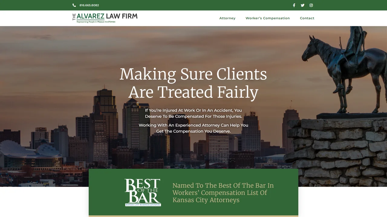 The Alvarez Law Firm - Kansas City, MO office in Kansas City, MO, Missouri