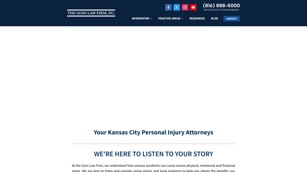 The Goss Law Firm, P.C. - Kansas City, MO office in Kansas City, MO, Missouri