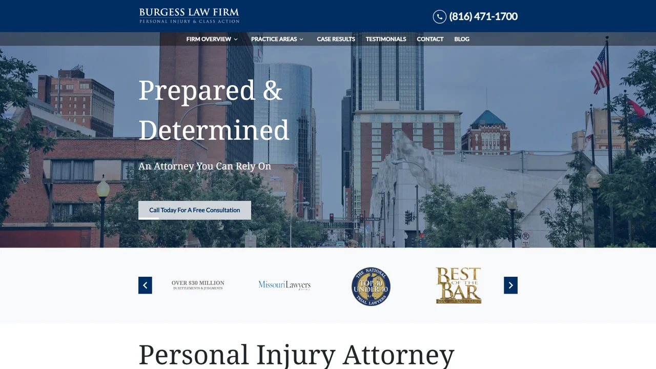 Burgess Law Firm PC - Kansas City, MO office in Kansas City, MO, Missouri