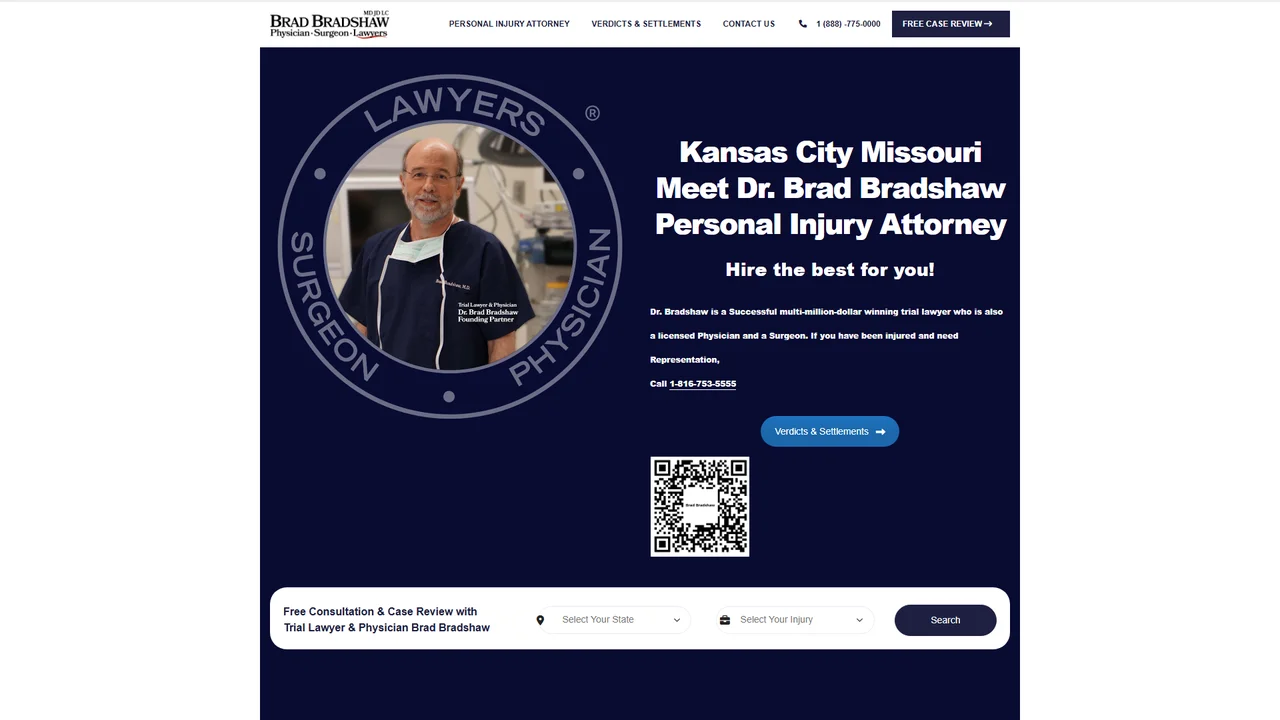 Brad Bradshaw M.D. J.D. L.C. - Kansas City, MO office in Kansas City, MO, Missouri