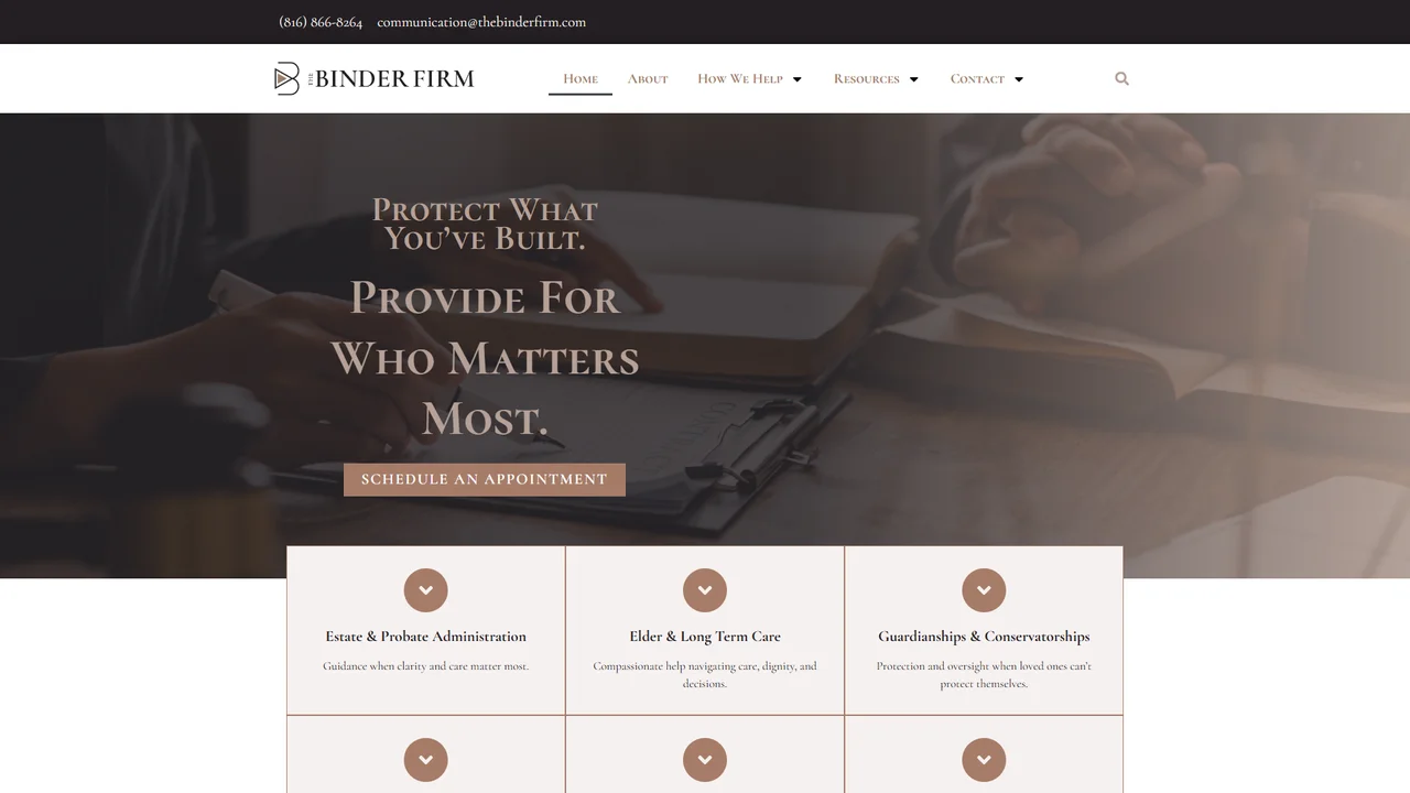The Binder Firm - Kansas City, MO office in Kansas City, MO, Missouri