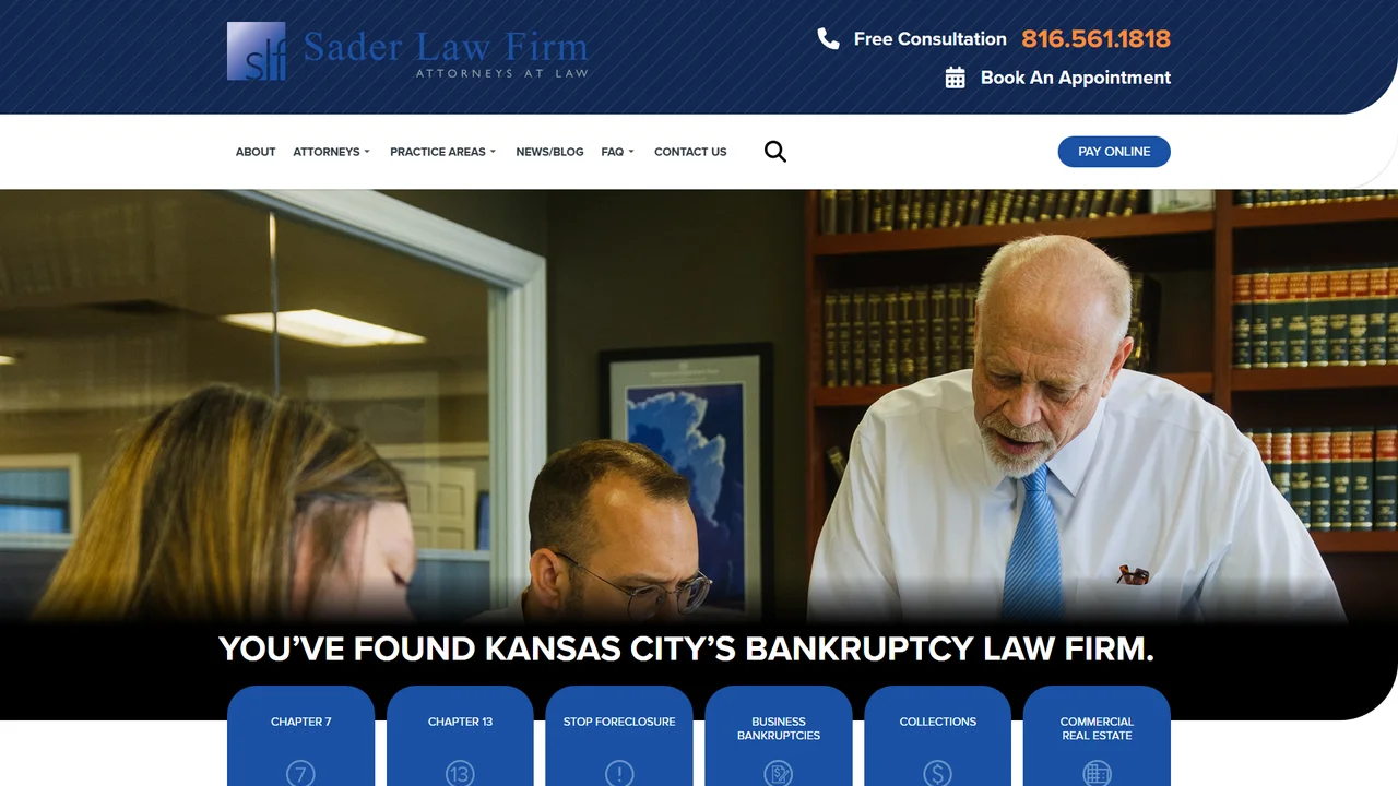 Sader Law Firm - Kansas City, MO office in Kansas City, MO, Missouri