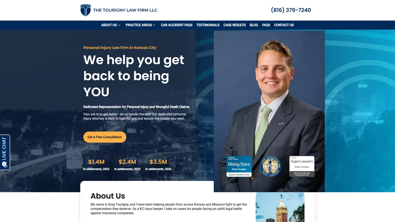 The Tourigny Law Firm LLC - Kansas City, MO office in Kansas City, MO, Missouri