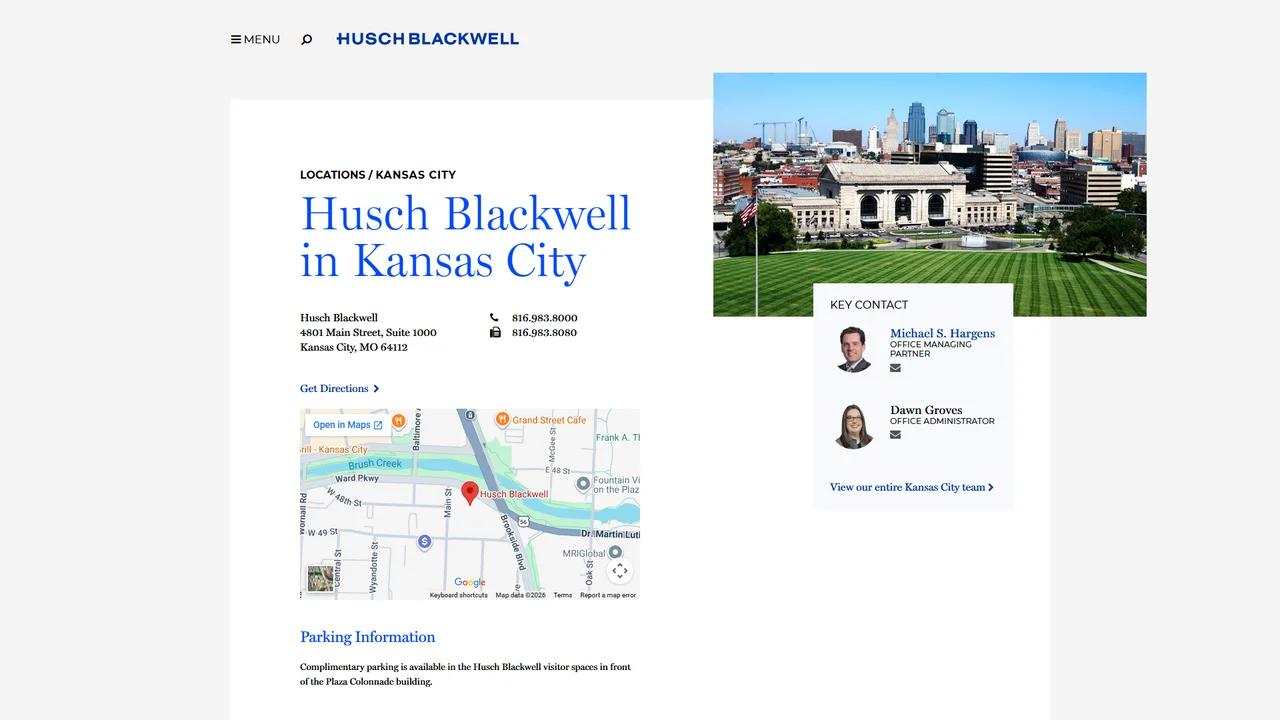 Husch Blackwell LLP - Kansas City, MO office in Kansas City, MO, Missouri