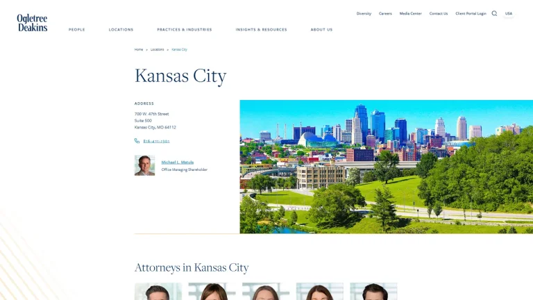 Ogletree Deakins - Kansas City, MO - Attorney in Kansas City, MO