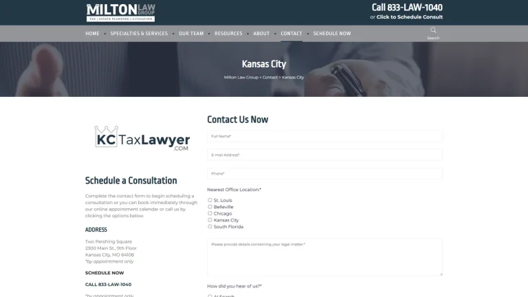 Milton Law Group - Kansas City, MO - Attorney in Kansas City, MO