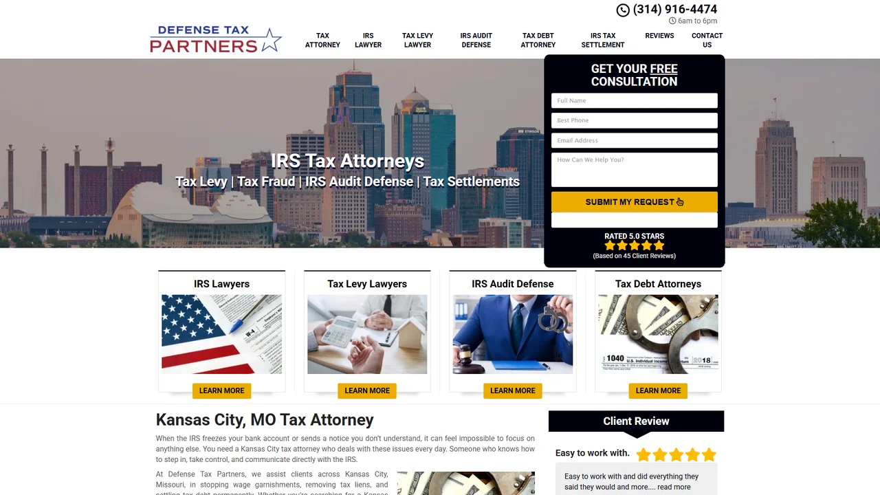 Defense Tax Partners - Kansas City, MO office in Kansas City, MO, Missouri
