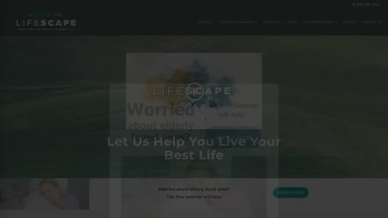 Lifescape Elder Care Law & Estate Planning, LLC - Kansas City, MO - Attorney in Kansas City, MO