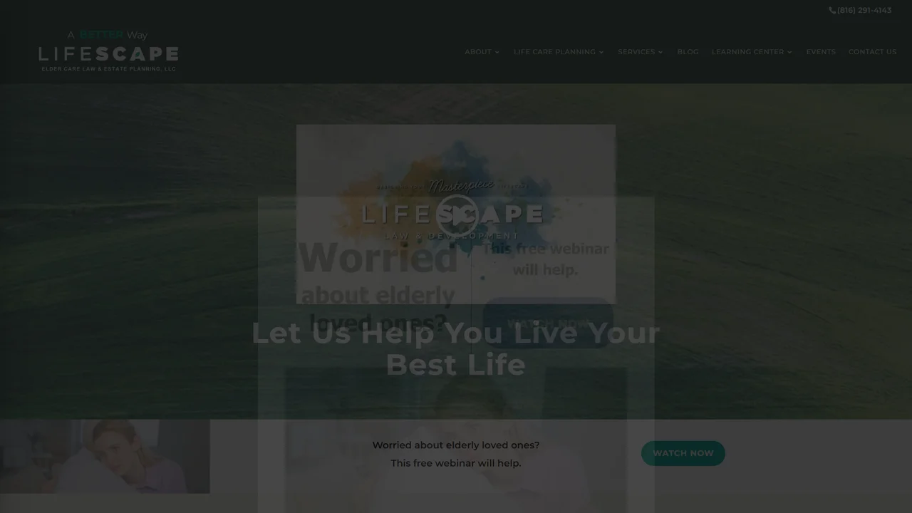 Lifescape Elder Care Law & Estate Planning, LLC - Kansas City, MO office in Kansas City, MO, Missouri