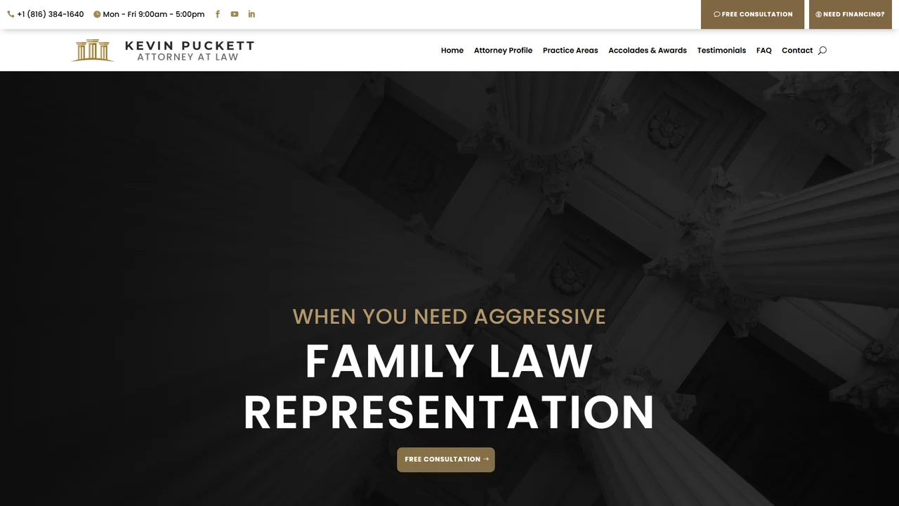 Kevin Puckett Attorney at Law, LLC - Kansas City, MO office in Kansas City, MO, Missouri