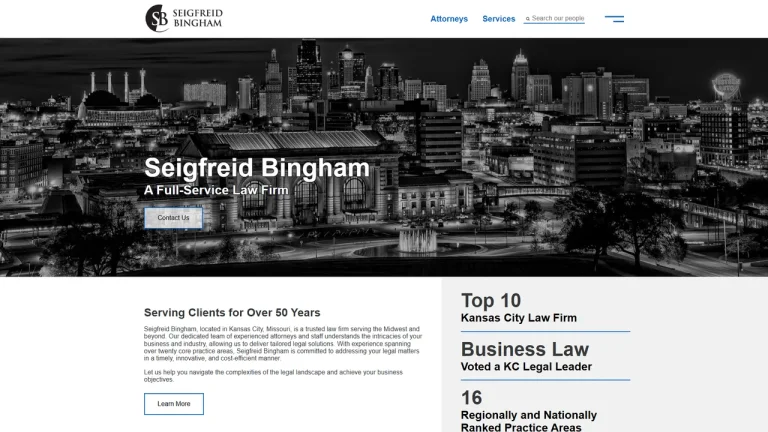 Seigfreid Bingham, P.C. - Kansas City, MO - Attorney in Kansas City, MO
