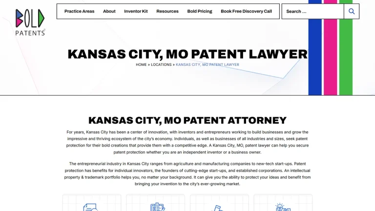 Bold Patents Law Firm - Kansas City, MO - Attorney in Kansas City, MO