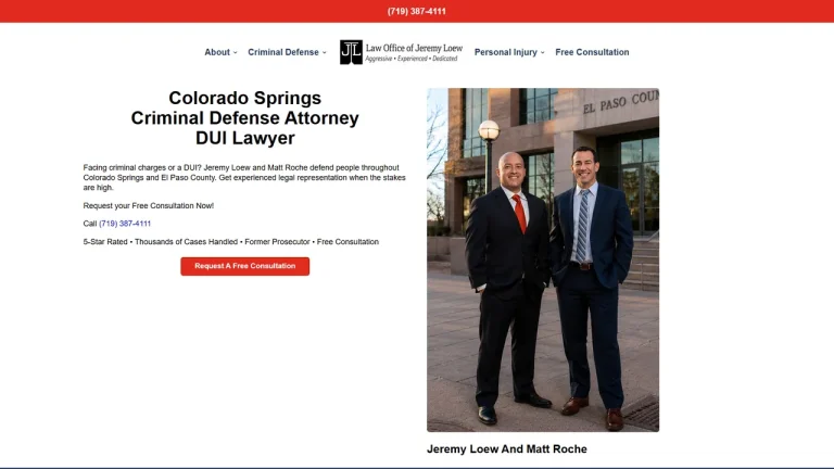 Law Office of Jeremy Loew - Colorado Springs, CO - Attorney in Colorado Springs