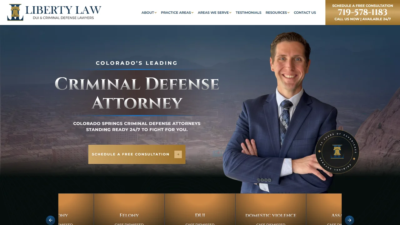 Liberty Law Center Colorado Springs DUI & Criminal Defense Lawyers - Colorado Springs, CO office in Colorado Springs, Colorado