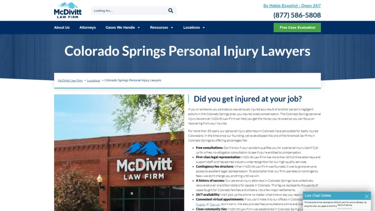 McDivitt Law Firm - Colorado Springs, CO - Attorney in Colorado Springs