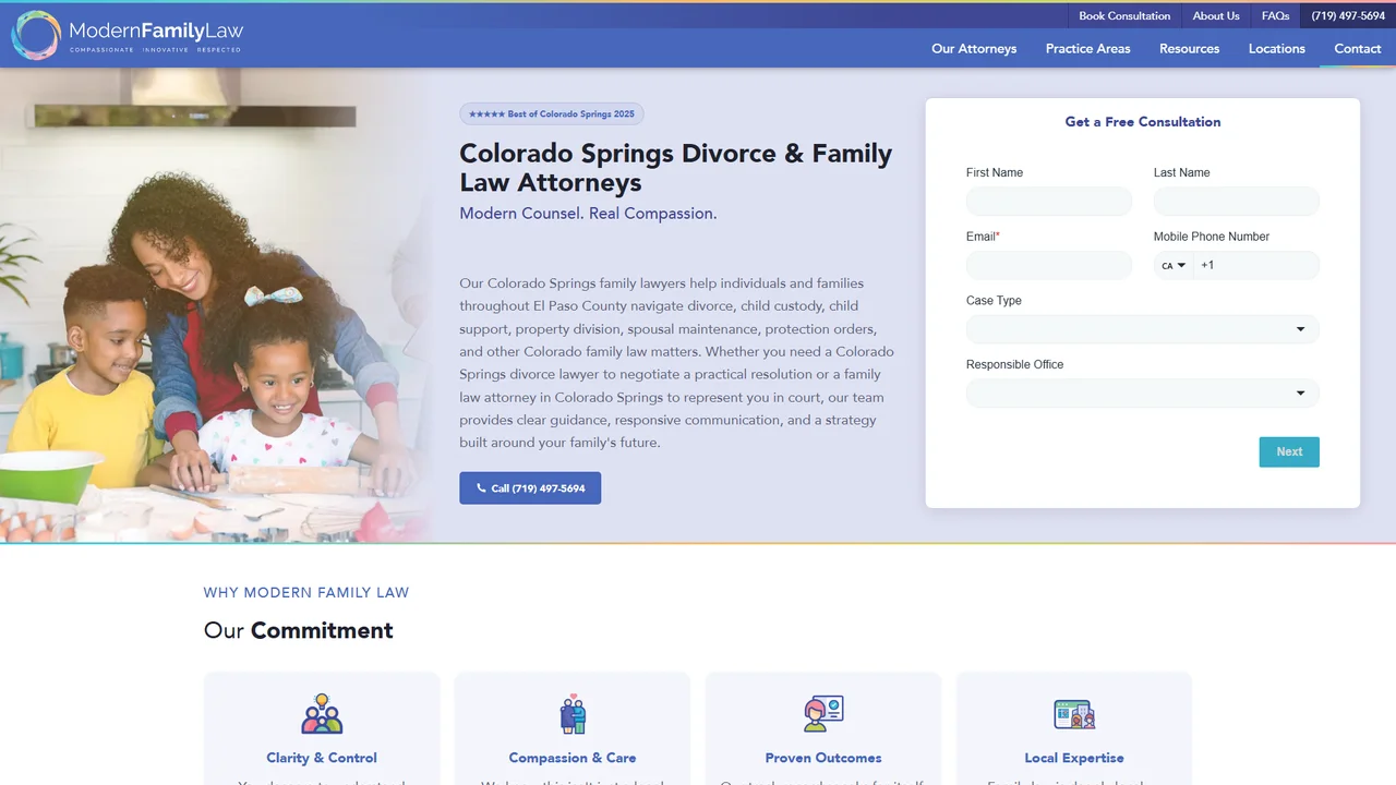 Modern Family Law - Colorado Springs, CO office in Colorado Springs, Colorado