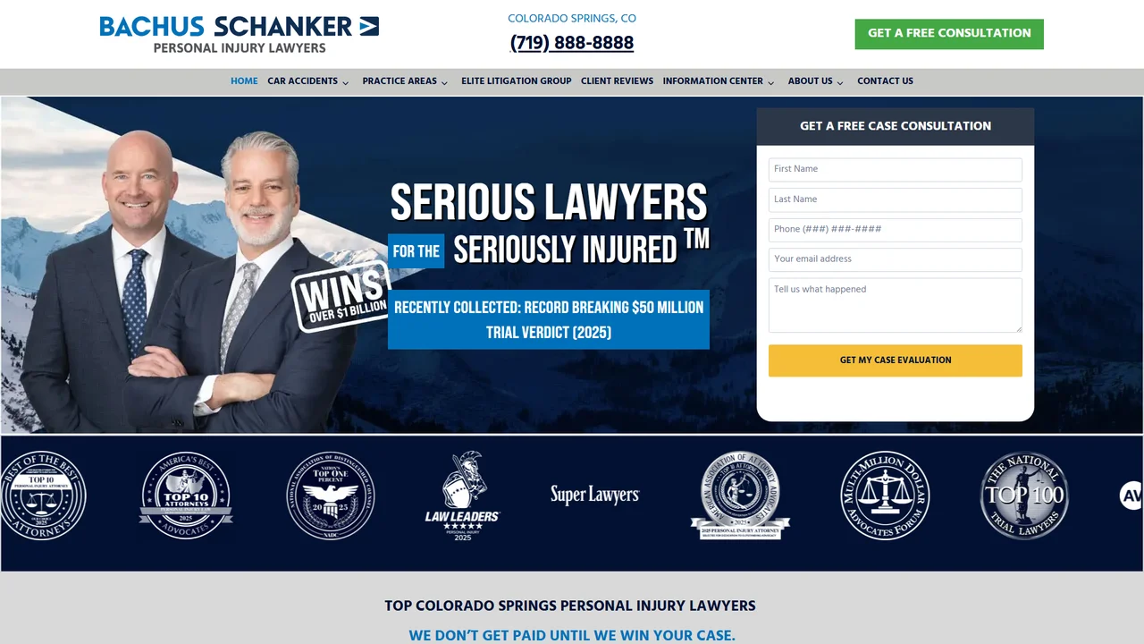 Bachus & Schanker - Colorado Springs, CO office in Colorado Springs, Colorado