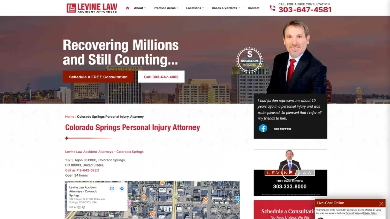 Levine Law LLC - Colorado Springs, CO - Attorney in Colorado Springs