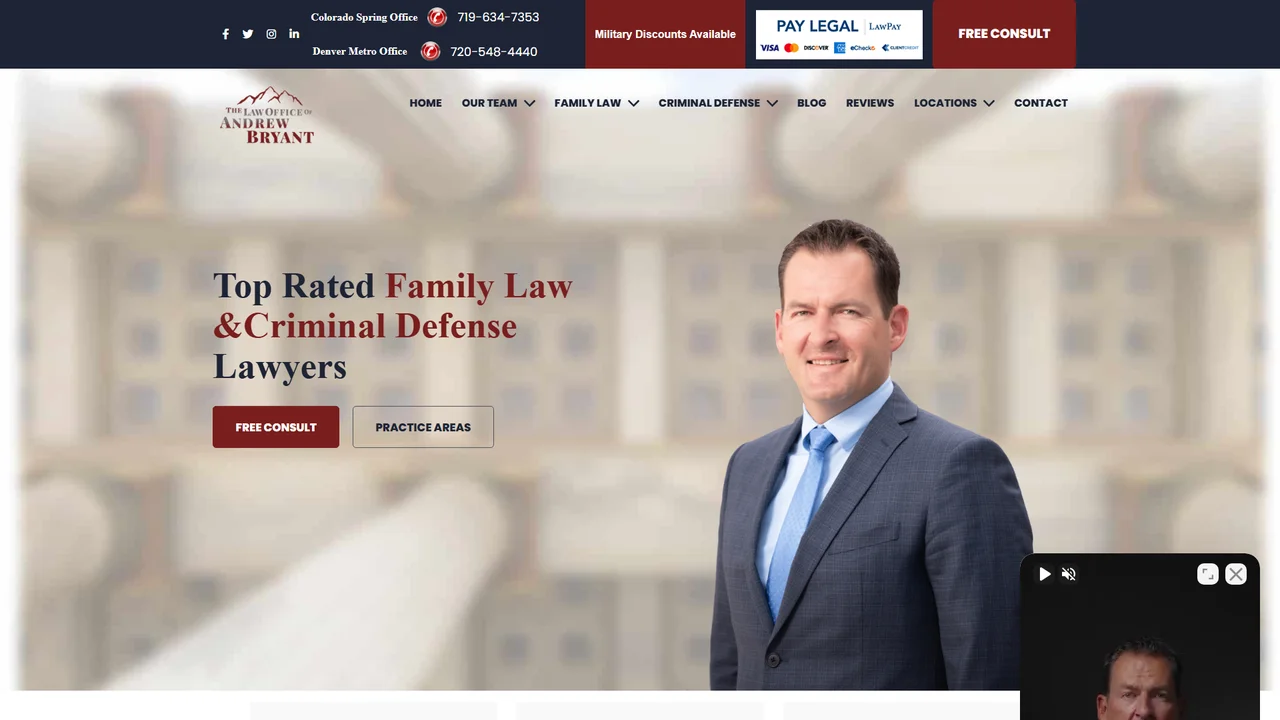 The Law Office of Andrew Bryant - Colorado Springs, CO office in Colorado Springs, Colorado