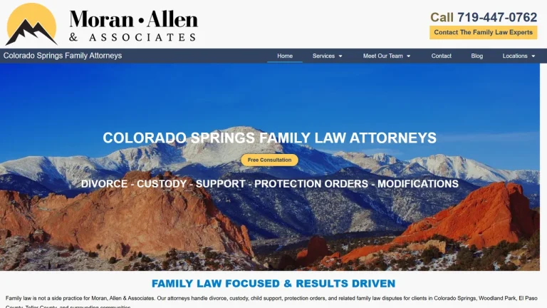 Moran, Allen & Associates Family Law Attorneys - Colorado Springs, CO - Attorney in Colorado Springs