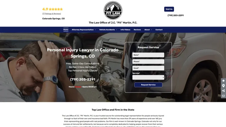 The Law Office of J.C. ”Pit” Martin, P.C. - Colorado Springs, CO - Attorney in Colorado Springs