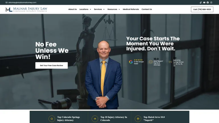 Malnar Injury Law - Colorado Springs, CO - Attorney in Colorado Springs