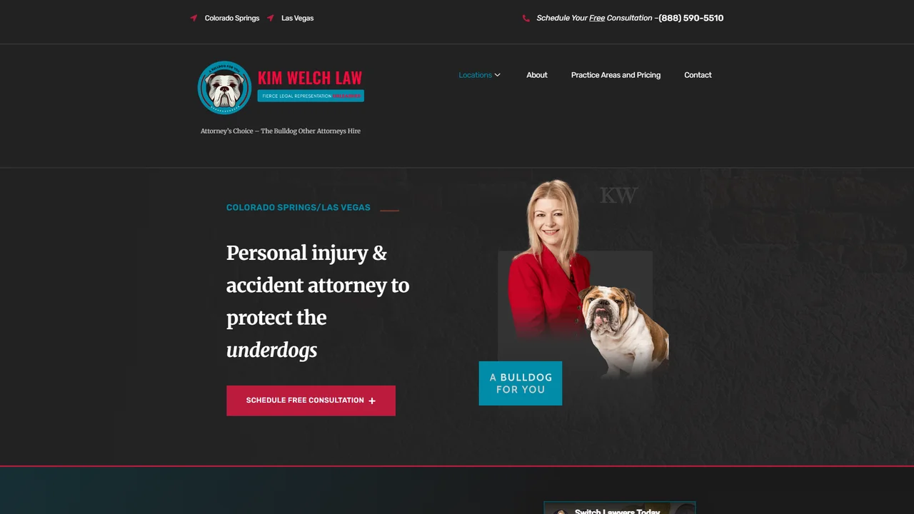Kim Welch Law - Personal Injury & Accident Attorney - Colorado Springs, CO office in Colorado Springs, Colorado